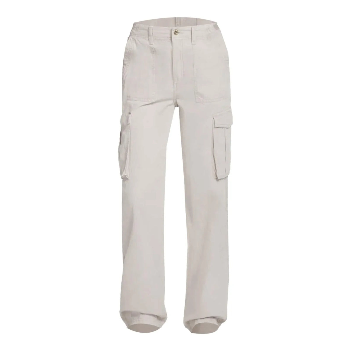 High-Waisted Adjustable Cargo Pants