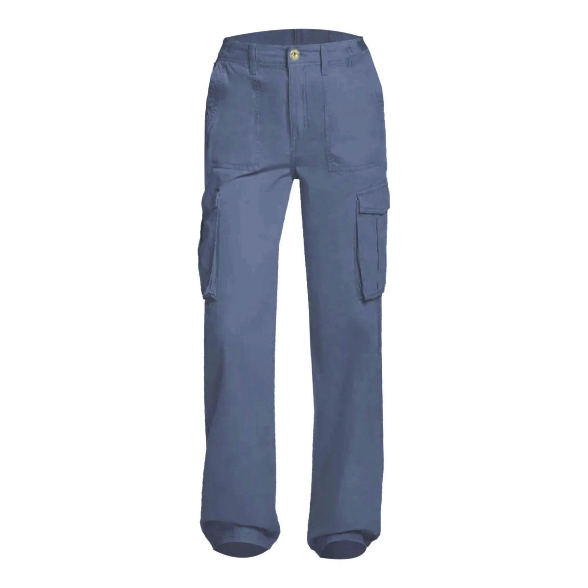 High-Waisted Adjustable Cargo Pants