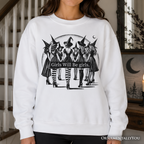 Girls Will Be Girls Sweatshirt, Witchy Halloween Sweater for Empowered Women