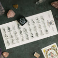 Tarot Stamps - Set of 26 Original Clear Photopolymer Cling Stamps