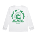 THE SPIRIT RIDER LONG SLEEVE TEE - WHITE